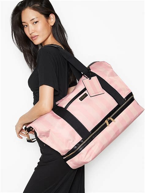 victoria secret duffle bag fake|victoria's secret weekender bag.